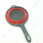 Td® passoire de cuisine en plastique pliable avec manche corbeille a fruits egoutoir a vaisselle ustensile ... Td® passoire de cuisine en plastique pliable avec manche corbeille a fruits egoutoir a vaisselle ustensile ...
