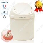 Td� poubelle bureau salle de bain couche table conteneur maison poussi�re d�chets ordures jeter propret� ...
