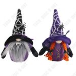Td� poup�e vampire d'halloween 2pcs 12 * 9 * 19cm d�coration araign�e f�te et d�guisement convient � ...