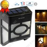 Td� projecteteur solaire led ext�rieur d�tecteur mouvement lampe imperm�able eclairage jardin large ...
