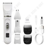 Td� rasoir pour animaux de compagnie tondeuse multifonction pour chiens et chats 4 en 1 avec ecran lcd ...