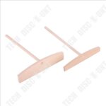 Td� rateau a crepe plat spatule hetre 18 x 25 cm ustensile cuisine