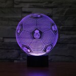 Tdâ®real madrid football lumière 3d coloré tactile led lumière visuelle cadeau lampe de table veilleuse ... Tdâ®real madrid football lumière 3d coloré tactile led lumière visuelle cadeau lampe de table veilleuse ...