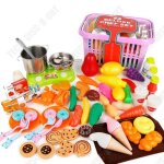 Td tablier d'enfant sur la cuisine de cuisson des filles ensemble de jouets outils de cuisine de lgumes ...