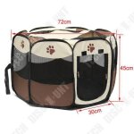 Tdâ® tempsa parc a chiots clôture octogonal pliable pour animaux chenil chien Tdâ® tempsa parc a chiots clôture octogonal pliable pour animaux chenil chien