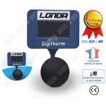 Td thermometre aquarium ventouse digital fille numrique electronique eau led lumiere eau sans fils ...