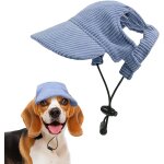 Tea - casquette de baseball pour animaux, casquette de baseball en velours ctel doux pour chiens, chapeau ...