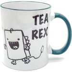 Tea rex tasse imprim�e double face 11oz (noir) - vert