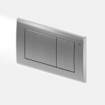 Tece planus plaque d'actionnement de chasse d'eau de wc pour technique de rin�age � 2 volumes, 9240320 ...