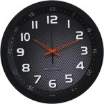 Technoline wt 8972 horloge radio - pilot�e rond noir