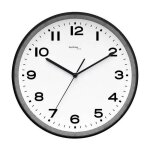 Technoline - wt8500 - 3 - wt8500 horloge murale analogique en plastique 30 cm, plastique, schwarz / weiss, ...