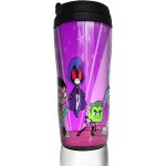 Teen titans go! travel coffee mugs double wall vacuum tumblers insulated thermos mug - 12 oz