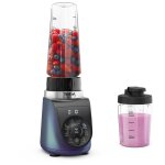 Tefal blend up bl19h4f0 blender 0, 85 l m�langeur de table 1000 w bleu et transparent