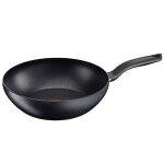 Tefal c69519hard titanium plus wok po�le wok antiadh�sive diam�tre 28cm, aluminium, noir, 47x 29. 4x ...