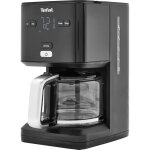 Tefal cafetire filtre 1, 25 l + douchette, machine a cafe programmable cm600810
