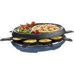 Tefal colormania re310401 - raclette / grill / crpire - 1. 1 kwatt - turquoise