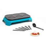 Tefal crep'party py559301 colormania chefclub - cr�pi�re - 1 kwatt - vert canard / turquoise