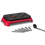 Tefal crep'party py55c5f0 - crêpière - 1 kwatt - rouge Tefal crep'party py55c5f0 - crêpière - 1 kwatt - rouge
