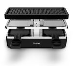 Tefal re2308 raclette 2 personne(s) 400 w noir et argent