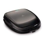 Tefal snack time 2pl sw341 - croque - gaufres - noir