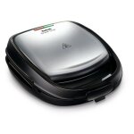 Tefal sw341d12 gaufrier et appareil  croque - monsieur 700 w noir, aci