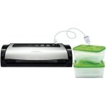 Tefal vacupack plus yy3107fb - emballeuse sous vide - 130 watt - noir / inox Tefal vacupack plus yy3107fb - emballeuse sous vide - 130 watt - noir / inox