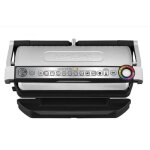 Tefal xl gc722d - optigrill xl inox / noir 2000 w une utilisation simple et intuitive - inclinaison des ...