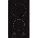 Telefunken - domino vitroc�ramique 29cm 2 foyers noir tk2vm