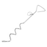 Tente d'ancrage en spirale en acier inoxydable, avec piquet, laisse, tire - bouchon, anti - perte, fixation ... Tente d'ancrage en spirale en acier inoxydable, avec piquet, laisse, tire - bouchon, anti - perte, fixation ...