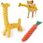 Teppc - 2 pack chiot chiot petits chiots petits chiens mâcher jouets toys dentition corde ballon noeud ... Teppc - 2 pack chiot chiot petits chiots petits chiens mâcher jouets toys dentition corde ballon noeud ...