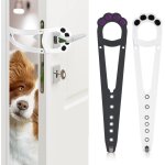 Teppc - 2pcs loquet de support de porte de chat en forme de patte de chat, loquet de porte pour chat ...