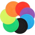 Teppc - 7 pièces frisbee jouet pour chiens lancer de chien disque volant en caoutchouc pour lancer de ... Teppc - 7 pièces frisbee jouet pour chiens lancer de chien disque volant en caoutchouc pour lancer de ...