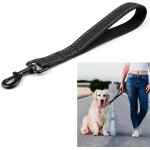 Teppc - laisse courte pour chien avec poigne rembourre, guide court (longueur 32 cm, largeur 2, 5 cm) ...