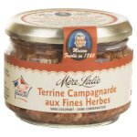 Terrine campagnarde aux fines herbes - pot 200g