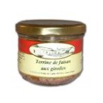 Terrine de faisans aux girolles, verrine 180gr