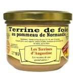 Terrine de foie au pommeau de normandie la chaiseronne