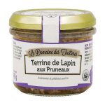 Terrine de lapin aux pruneaux - bocal 90g Terrine de lapin aux pruneaux - bocal 90g