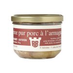 Terrine pur porc a l'armagnac, richaud et badet 175gr