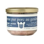 Terrine pur porc au geni�vre, verrine 175gr