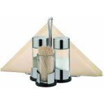 Tescoma club set sali�re et poivri�re + pot a cure - dents + porte - serviettes de table - 650332