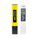 Testeur d'eau num�rique tds, 2 pi�ces, ph num�rique 0. 0 - 14. 0, testeur 0 - 9990ppm tds & ec lcd, puret� ...