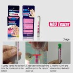 Testeur de qualit de l'eau pour aquarium, kit de testeur de qualit de l'eau pour aquarium ph no2 no3 ...
