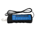 Testeur de tension de cl�ture etanche a faible imp�dance, 7kv, 8 lumi�res abs, facile a transporter, ...
