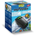 Tetra distributeur automatique de nourriture myfeeder 20 - noir et vert - pour poissons