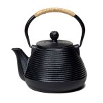 Tetsubin - th�i�re japonaise noire en fonte 1 l