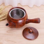 Thire en bois naturel de style chinois, bouilloire portable pour cafetire et thire