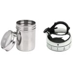 Th�i�re de comptage de 60 minutes, r�veil de cuisson, minuterie avec shaker fonctionnel, sucre glac�, ...