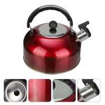 Thire electrique en acier inoxydable, bouilloire sifflante, bouteille d'eau, bouilloires a induction, ...