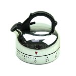 Théière en forme de minuteur mécanique de 60 minutes, réveil de cuisine Théière en forme de minuteur mécanique de 60 minutes, réveil de cuisine