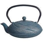 Thire de type japonaise bleue en fonte 1 litre